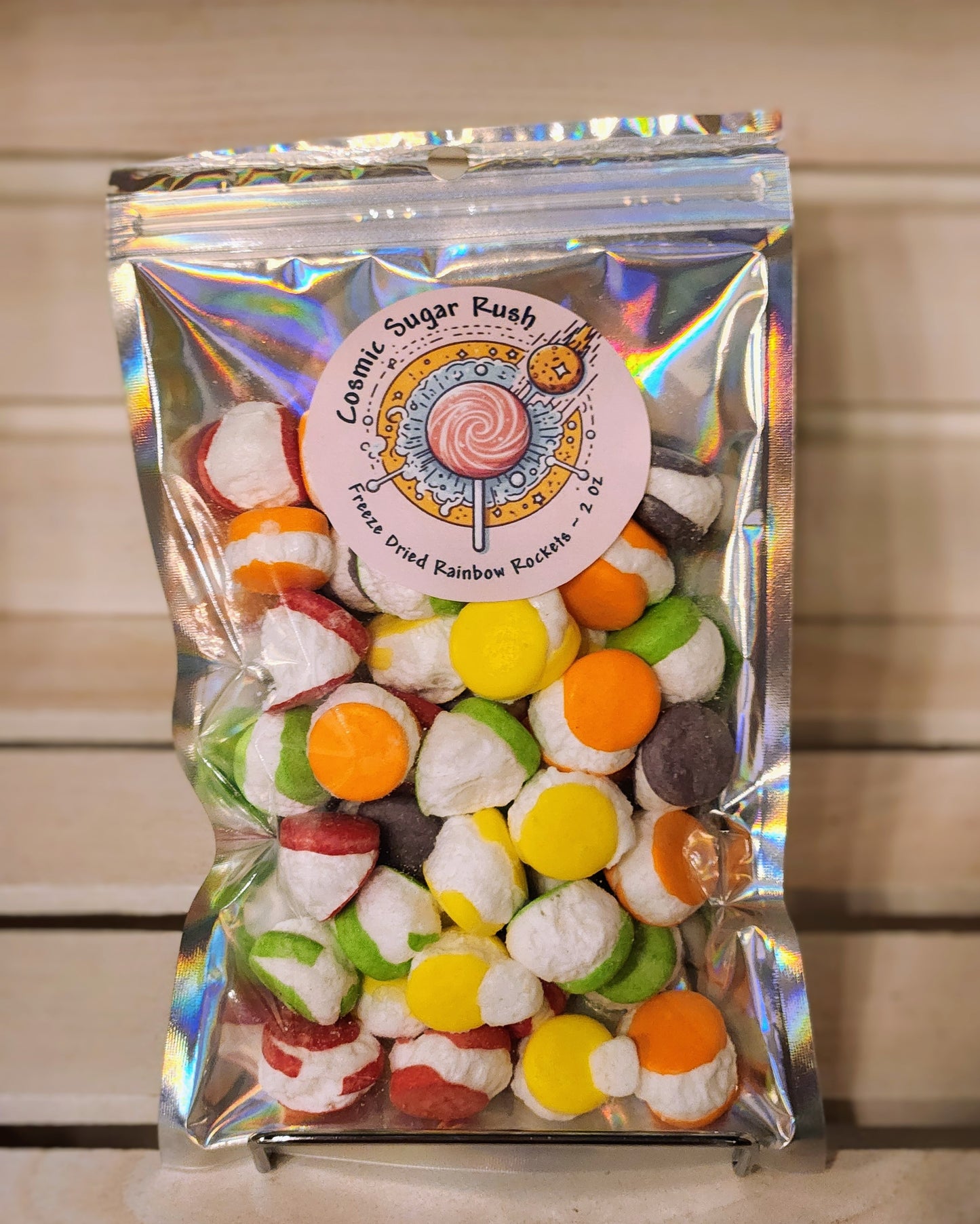 Rainbow Rockets (Sprees) | Freeze Dried Candy