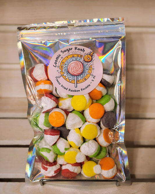 Rainbow Rockets (Sprees) | Freeze Dried Candy